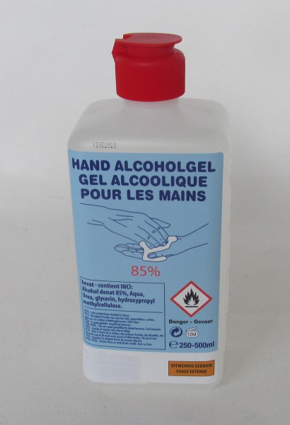 Desinfecterende Handgel 85% 500ml