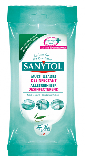 Sanytol desinfecterende doekjes 36st